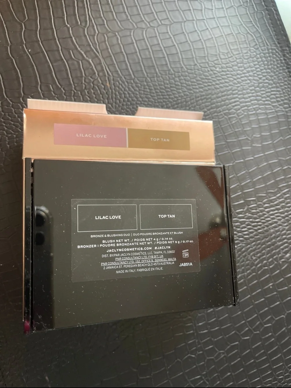 Jaclyn Cosmetics Pink & Champagne Blush Duo